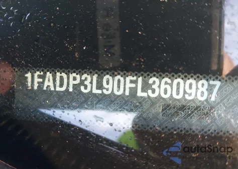 2015 Ford Focus St из США, поврежденный, VIN 1FADP3L90FL360987